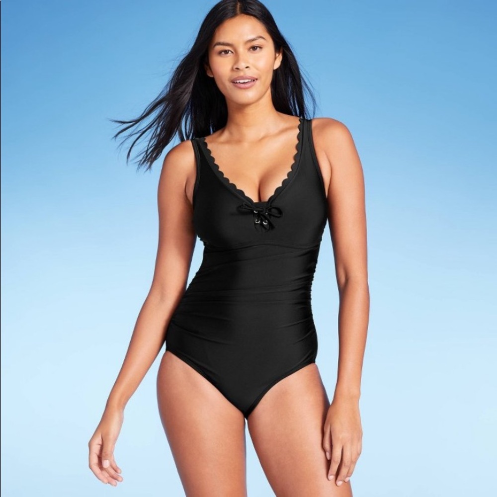 Kona Sol Black Bathing Suit